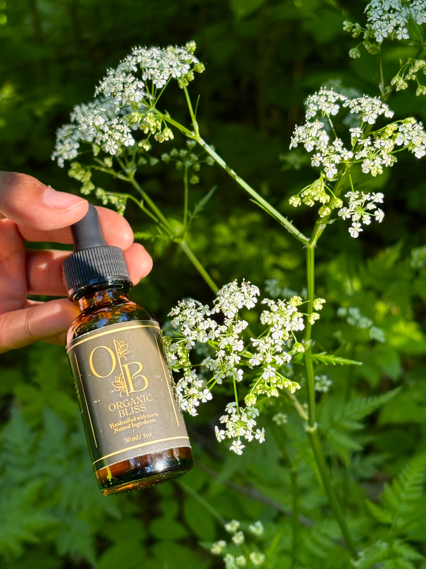 Organic Bliss Herbal Hair Oil - Growth, Hydration & Shine (30ml)